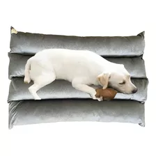 Cama Pet Macia Impermeável C/ Zíper Cachorro Grande Porte 