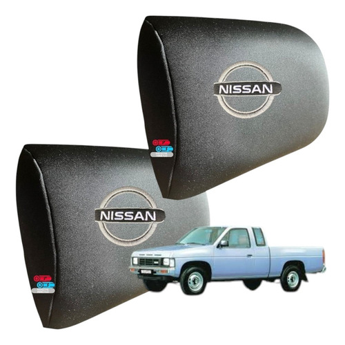 Cojines Pickup (espuma Ultrasuave) 2x Logo Nissan D21 1992