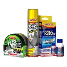 Kit Ultra Renovador Luxcar Com 3 Produtos Incríveis