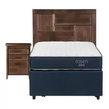 Diván Cama Upline 1,5 Plazas 105x200 Cm Con Muebles Dolce