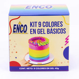 Kit 9 Colores BÃ¡sicos Gel Enco