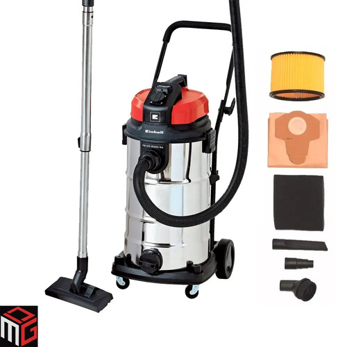 Aspiradora Industrial Agua Polvo Einhell 2340 40lts 1200w Dgm Gris