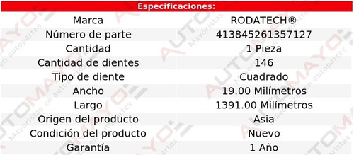 1 Banda Tiempo Rodatech Fiat 131 1.8l 4 Cil 75-78 Foto 2