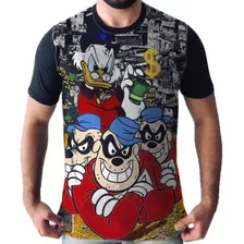 Camisa Camiseta De Quebrada Tio Patinhas Irmãos Metralha