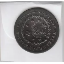 40 Reis De 1826r Com Carimbo De 20