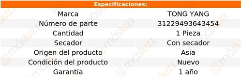 Condensador Enfriamiento C/secador C230 L4 1.8l 01/05 Foto 2