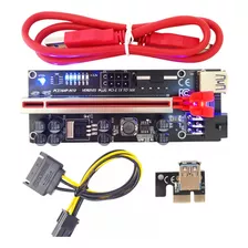 Placa De Vídeo, 6 Pinos Pci-e Riser Ver 010s Plus 