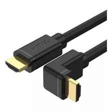 Cable Hdmi 2.0 Ángulo 90 4k 60hz Unitek 3 Metros