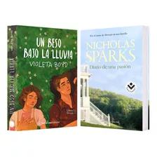 Un Beso Bajo La Lluvia + Diario De Una Pasión Pack 2 Libros