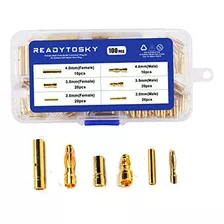 Readytosky Rc Bullet Conectores 2 Mm 3.5 Mm 4 Mm Conector Ba