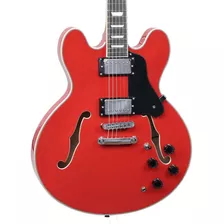 Guitarra Strinberg Semiacustica Shs300 Vermelha Regulada