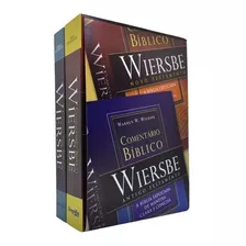 Livro Comentário Bíblico Wiersbe 2 Volumes At E Nt