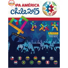  Álbum Tapa Dura Copa América Chile 2015 Completo A Pegar 