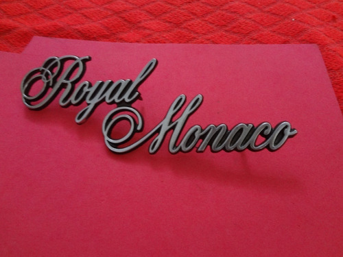 Emblema Dodge Royal Monaco Original (b) Foto 3