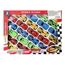 Auto Autitos De Juguete Pack De 25 Speed Power Bola8