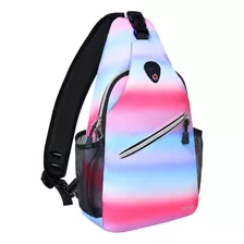 Mosiso Mochila Con Eslinga, Bolsa De Hombro Cruzada De Cuer.