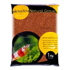 Substrato Soma Microsfera Plant Gravel Ceramic Red 1kg