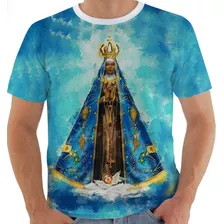 Camiseta Camisa Lc 5297 Nossa Senhora Aparecida Brasil Santa