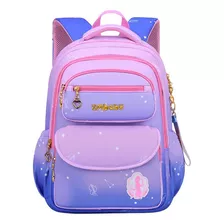 Mochila Escolar Infantil D/gran Capacidad P/niña De Primaria