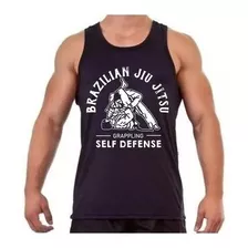 Camiseta Regata Masculina Com Estampa Brazilian Jiu Jitsu