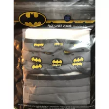 Mascarilla Cubreboca Para Niño Batman / 2 Piezas