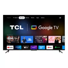 Android Tv Tcl 65, 4k Uhd Hdr, 3 Hdmi, 1 Usb, Wi-fi, Com Ia