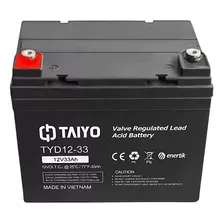 Batería Taiyo Agm - 12 V - 33 Ah - Ciclo Profundo - Enertik