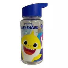 Vaso Straw Top Con Pico Plegable Baby Shark Premium