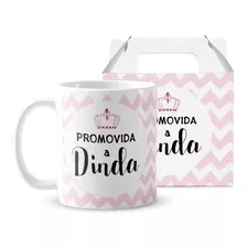 Caneca Personalizada Para Convite De Madrinha De Batizado