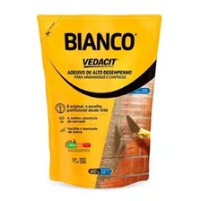  Bianco 1kg Adesivo Aditivo Argamassa Chapisco Fixad Vedacit