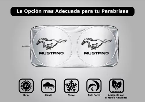 Sombra Para Auto Ford Mustang 2020 Impermeable Logo T3. Foto 3