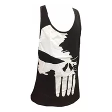 Camiseta Regata Musculação - Ghost Rider - Preto/branco