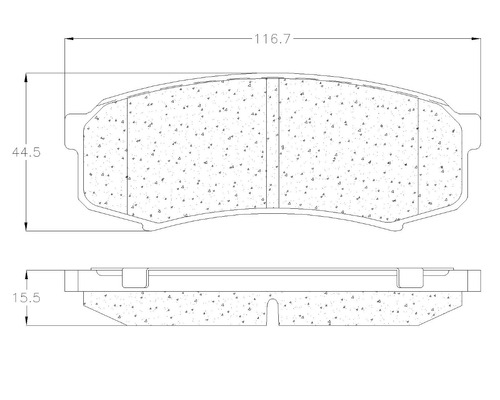 Balatas Traseras Lexus Gx470 2005 Grc Foto 2