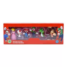 Kit De Minifiguras Coleccionables De Super Mario Con 6