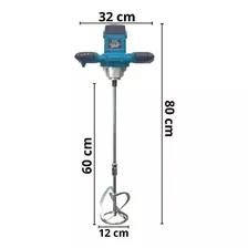 Misturador Tinta E Argamassa 1300w 5 Velocidades Importway 110v