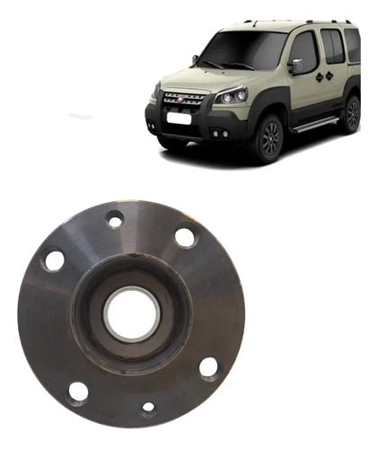 Cubo Roda Traseiro C/Rolamento Fiat Doblo 10/19 Mp5296 - Fiat - Código 180368344506