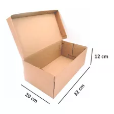 Caja De Cartón Autoarmable Modelo Baul 32x20x12 Pack 20 U.