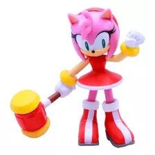 Boneco Sonic The Hedgehog Amy Rose Dc Toys 4134