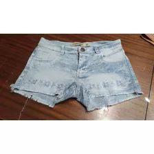 Short Jean Bordado E.land T 42 Chico