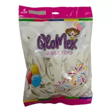 100 Globos Glomex Nº 10 Latex 10 Pulgadas Elige Color 