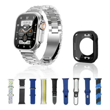 Ultra 10+1 Smartwatch Mejorado Con 10 Pulseras Gratis