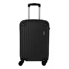 Mala Viagem De Mão Bordo 10kg Rígida Abs P Anac Rodas 360° Cor Preto 8113 8113