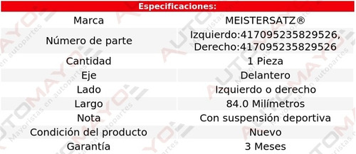 1. Tope Amortiguador Del Meistersatz A6 V8 4.2l 05-11 Foto 2