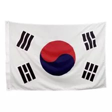 Bandeira Da Coreia Do Sul 3 Oficial (1,92x 1,35) Bordada