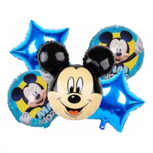 Set Globos Cumpleaños Fiesta Mickey Mouse