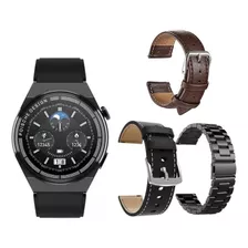 Smart Watch Gt3 Max Sport Con 3 Correas Deportivo Con Nfc