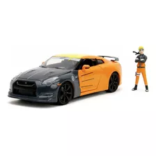 Nissan Gt-r R35 2009 - Naruto - Com Boneco - Jada - 1/24