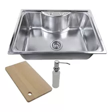 Cuba Inox Gourmet Fabrinox 65cm Polida, Tabua E Dosador