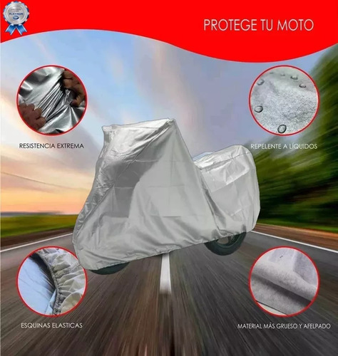 Forro Impermeable Moto Para Italika Motoneta D150 Foto 8