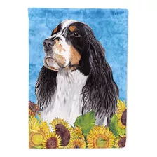 Carolines Treasures Sc9058gf Springer Spaniel En Verano Flor